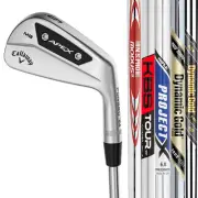 New LH Callaway Apex MB 24 Iron Sets - Custom Steel Shaft
