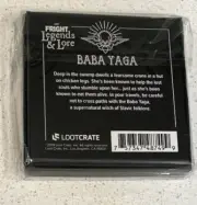 NEW! Loot Fright Crate Baba Yaga Ornamental Bookmark