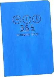 Operitacx Academic Planner Notebook Daily Schedule Book for Students English Daily Planner with Moderate Paper Thickness Convenient for Writing Anywhere for Year Design