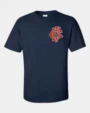 Chicago Fire Department Embroidered T-shirt with CFD As Seen On TV