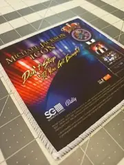 Michael Jackson ICON 'DSTYGE' micro fiber cleaning cloth 6x6 inch