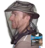 360 Degrees Insect Head Net Ideal for travelling, camping or day to day activity
