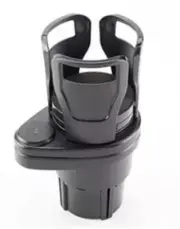 2in1 Multifunction Car Cup Holder 360° Adjustable To A Bowel Bottle Drink Mount