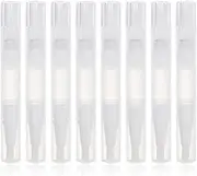 Clear Eyelash Mascara Clear Mascara 8Pcs Empty Nail Oil Pens Empty Manicure Pens Empty Lip Gloss Tube Cuticle Oil Pen Eyelash Container Travel Mascara
