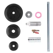 Air Pneumatic Dent Puller Car Auto Body Repair Suction 3x Cup Slide Tool Hammer