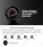 DO912 Car GPS Speedometer Compass Laptime Digital Display Multifunctional Gauge