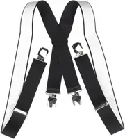 Booster Braces, black for Men One Size