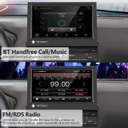 Car Stereo 1-DIN Mirror Link WiFi GPS Navigation 7" HD Flip Out Touchscreen