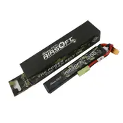 Gens Ace Airsoft 1200mAh 7.4V 2S1P 25C Soft Case LiPo Battery w/Mini Tamiya Connector