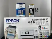 Epson EcoTank ET-2850 Wireless Color All-in-One Printer - Black Comes With Ink