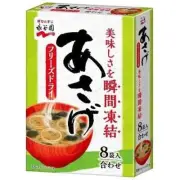 Nagatanien Asage Instant Miso Soup Freeze-dry type 8 cups from Japan Foods