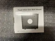 NEW! Vidabox -VB-VESA-MNT-FSW Fixed VESA Slim Wall Mount (VESA 75x75 & 100x100)
