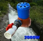2KW Hydroelectric Power Water Turbine 1000RPM 220V Hydro Water Wheel Generator