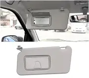 XEBRAD for Swift, 2006-2011 for Splash 2011 Interior Sun Visor Sunshield Front Visor Sun Shade Antidazzle Sun Shield with Mirror Car Sun Visor(Grey Left Side)