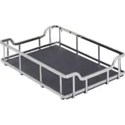 Hardware Resources SWS-BCBAS15 15 Inch Baskets for Storage - Chrome