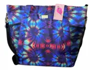 Betsey Johnson Womens Weekender Travel Bag Tye Dye Multicolor LBSPORTY Nwt