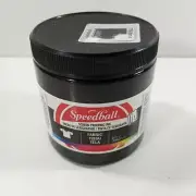 Speedball Screen Printing Ink - for Fabric 8oz - Black 23116