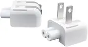 AC duckhead Plug for Apple Power Adaptor US Charger Replacement Converter Plug USA Wall Plug, for iPhone15 for iPhone 16 pro max Charger for MacBook Air Mac for iBook for iPod for iPad (1pc,US Plug)