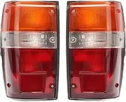 Tail Light Assembly Replacement Signal Lamp Car Accessories ，Compatible With Toyota Hilux SR5 LN85 MK3 1989 1990 1991 1992 1993 1994 1995(Pair-2Pcs)