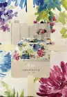 Benson Mills Ana Blue Pink Purple Floral Tablecloth 60” X 102” Indoor /Outdoor