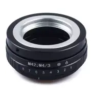 Tilt Adapter for M42 Screw Lens to Olympus for Panasonic Micro M4/3 MFT Camera