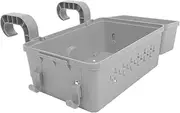 Pool Edge Storage Basket Multi-use Plastic Towel Holder Garden Towel Basket Pp Material Outdoor Organizing