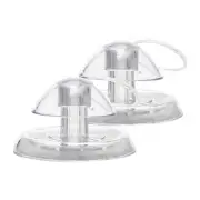 2 Pcs Snail Trap for Fish Tank Aquarium Plastic Clear Snail Trap Aquarium8574
