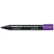 Staedtler Lumocolour Permanent Marker Chisel Violet