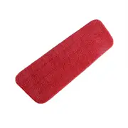 2pcs Replacement Microfiber Flat Mop Head Refill Floor Cleaning Pads Absorbent Cloths Red