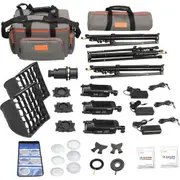 Godox S30 3 Head Focusing LED Light Kit