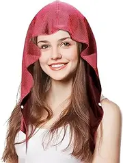 Cooling Hooded Towel - Microfiber, UV Wrap, Sweat Rag | Chilly Neck Wrap with Sun Protection, Soft Cold Scarf for Sauna Yoga Camping Sport Outdoor Fitness Use, Size 60x30cm