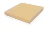 Cast Nylon 6 Plastic Sheet .500" - 1/2" x 24" x 36" - Yellow Color