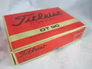 TITLEIST DT-90 SURLYN COVER GOLF BALLS 12 BALLS, 4 SLEEVES 3 BALLS EACH NIB LDDS