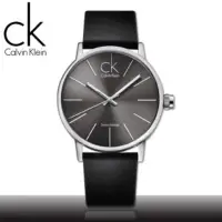 在飛比找蝦皮購物優惠-CK Swiss made 經典 大錶面 黑款 素面 手錶 