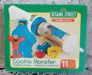 VINTAGE 1998 NEW BOXED HAMILTON BEACH/SESAME STREET COOKIE MONSTER COOKIE PRESS
