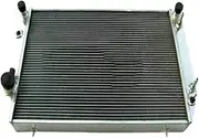 Aluminum Radiator 62MM,Compatible With Jaguar Coupe XJS V12 / XJ12 5.3L 6.0L 1976-1996 1978 1979 80 81 82 83 84 85 AT/MT
