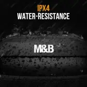Portable Splash Proof 80W Bluetooth Speaker with TWS Pairing & RGB Lights