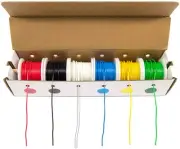 Electronix Express Authentic Stranded Hook Up Wire Kit (Tinned Copper) 22 Gau...