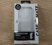 Case-Mate Clear Case Protection Pack iPhone 13 Pro Max w/ Glass Screen Protector