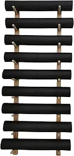 Yoga Mat Holder Wall Mount - Stylish Wood Rack for Foam Roller & Fitness Accessories - Wood Shelf - 3/6/9 Layers - Save Space & Organize Your Home Gym(Size:6 Layer 105cm)