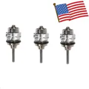3x Dental Handpiece Turbine rotor Cartridge fit standard push button STNABT USA