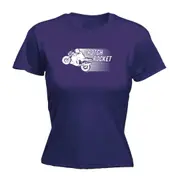 Crotch Rocket Motorbike - Funny Novelty Womens T-Shirt T Shirt Tshirt