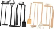 MOTHNUR 14Pcs Miniature Rakes for Zen Garden Table Tools for Crafts Relaxation Mindfulness Compact Design for Appearance