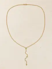 [42 SUNS] 42 SUNS - 14-karat Gold Peridot Necklace - One size One size Gold