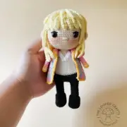Crochet Howl Amigurumi Doll, Handmade Little Howl, Howl's Moving Castle Movie