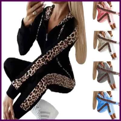 Amazon Cross-border Wish Hot Sale European Autumn/winter Style Leopard Print