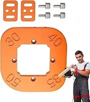 Rissunkv Router Jigs and Templates,Woodworking Round Corner Radius Templates | Heavy Duty Arc Angle Positioning Mold for Home, Workshop