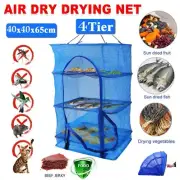 Air Drying Net Vegetable Food Dehydrator Tiers Fruit Meat Fishing Jerky Beef AU