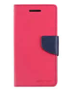 Goospery Fancy Diary iPhone 12 Pro Max - Hot pink/ Navy
