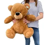 Extra Large Brown Teddy Bear 24"/60cm Jelly Bear by Elka